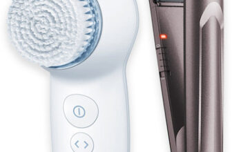 Beurer Facial Brush Free with HS 15 Hair Straightener(Brown)