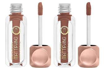 Colors Queen Mattifying Liquid Lipstick for Women Combo Pack of 2 | Long Lasting Liquid Matte Lipstick | Transfer Proof & Waterproof Lipstick Enriched with Vitamin E (Brunch Nude & Nude Toast)