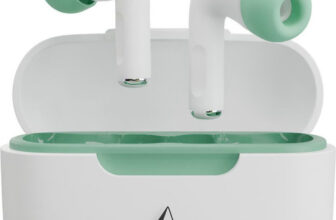Flipkart SmartBuy FT-201 TWS 24Hrs Playtime, BT5.3, 10mm Drivers, Made In India Bluetooth(Aqua White, In the Ear)
