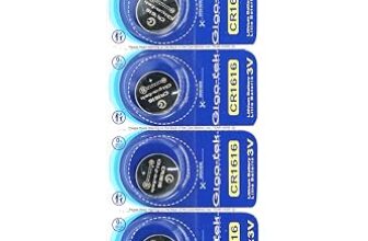 Giga-tek CR1616 Lithium Coin Battery – Pack of 5