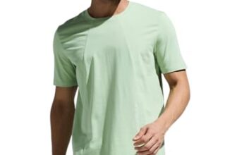 Men’s Super Stretchable Cut and sew Breathable T-Shirt Featuring Stylish Chest Design | Half-Sleeve Men’s T-Shirt | Casual Tshirt for Men Pista Green