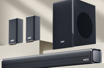 Mivi Fort H350 Soundbar, 350 Watts, 5.1 Channel, Multi-Input and EQ Modes, BT v5.1 350 W Bluetooth Soundbar(Black, 5.1 Channel)