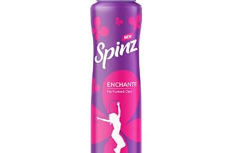 Spinz Enchante Perfumed Deo for Women with International Fragrances for Long Lasting Freshness and 24 Hours Protection, 150ml