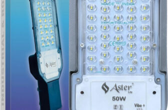 ASTER LITE Vibe+ 50W LED Street IP66 Waterproof (Pack of 1) Street Light Outdoor Lamp(White)