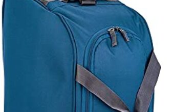Aristocrat Polyester 63 cms Teal Blue Travel Duffle (Rookie)