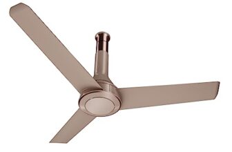 Havells 1200mm Crista Bldc Motor Ceiling Fan|Premium Finish With Rf Remote,100% Copper,Upto 60% Energy Saving|Low Noise: 55Db,2 Year Warranty,Dust Resistant|(Pack Of 1,Champagne Cola),4 stars