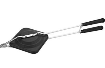 Attro Non-Stick Sandwich Gas Toaster Regular (Black)
