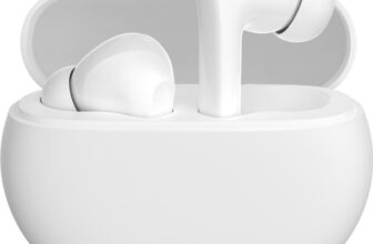 REDMI Buds 5A, 25dB ANC,30hr playtime, AI-ENC clear calls, BT 5.4, low latency gaming Bluetooth(Timeless White, True Wireless)