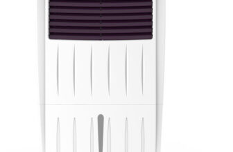 V-Guard 22 L Room/Personal Air Cooler(White & Purple burry, ARIDO P22H-N)