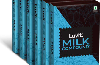 LuvIt Cocoa Crush – Milk Compound Bars | Perfect for Baking,Frosting, Chocolate Making Bars(6 x 500 g)