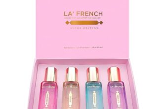 La French Perfume Gift Set for Women 4X20ml | with Mood Swing Euphoria Happiness Invoke | Spicy Fresh Long Lasting Fragrance Perfume | Luxury Perfume Gift Set for Men and Women