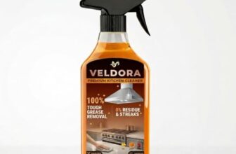 VELDORA Kitchen Cleaner – 500 ml | Instantly removes Tough Greases, No stains or residue | Cleans in 60 seconds | Maximum cleaning power | Suitable for Counter Tops, Stoves, Chimneys 500 ml