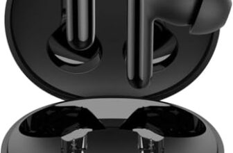 Spigen Audio Newly Launched SA-TW S10 True Wireless in Ear Earbuds with 30H Playtime, Upto 28dB ANC, Transparency Mode, EQ Customizing App, 4-MIC, Gaming Mode, 10mm Driver, IPX5 – Black