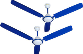 ACTIVA SUPER FAN with 2 Year Warranty 1200 mm Ceiling Fan(PEPSI BLUE | Pack of 2)