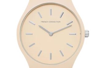 French Connection Zest Apricot Color Round Dial Womens Analogue Watch FCS05B