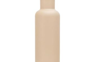 Lifelong Thermosteel Flask 900ml Stainless Steel | Water Bottle 24 Hours Hot & Cold | Double Wall Vacuum Insulated | Wooden Cap Finish | Leakproof | Ideal for Tea, Coffee, Office & Travel (Beige)