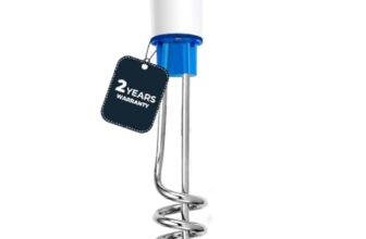 Cadlec Nova 1500W Shockproof Advanced Technology Electric Water Heater Immersion Rod With Waterproof & Protection | Instant Heating | ISI Certified 2 Year Warranty