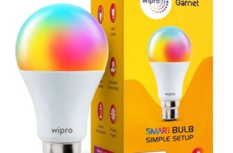 Wipro Alexa 9W Smart Bulb | Works with Alexa only | Simple Set Up with Alexa App | Color Changing | Dimmable | 2.4 GHz Wi-Fi, Pack of 1| b22d| LED