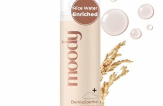Moody DermaSoothe Brightening Face Mist & Essence Toner with Rice & Ceramides | Strenghten Skin Barrier | For Clear, Glass Korean Skin, Bright & Hydrated Skin | Alcohol-Free Toner | Women & Men | 110ml