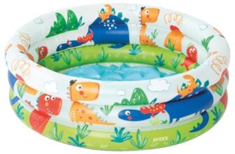 Intex Dinosaur 3 Ring Baby Pool (24 in X 8.5 in)