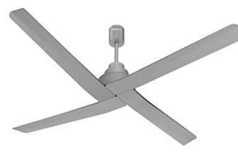 Havells Amaya 1400Mm Energy Saving With Remote Control 5 Stars Decorative Bldc Ceiling Fan (Silver Ash)