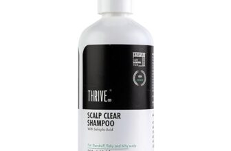 ThriveCo Anti Dandruff Scalp Clear Shampoo| Dandruff Treatment | Daily Use Shampoo With Zenscalpin™, Hyaplex™, Salicylic Acid | For Dandruff, Flaky & Itchy Scalp | For Men & Women | 250ml