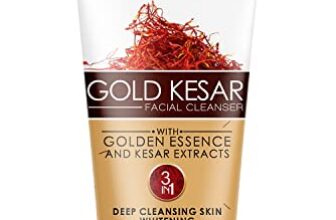 NutriGlow Gold kesar Face Wash For Deep Cleansing, Tan Removal, Skin Tightening Non Foaming Face Wash, All Skin Types, No Sulphate, 65 ml