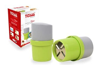 Tosaa Dry Fruit Cutter, Slicer, Grinder, Chocolate Cutter and Butter Slicer with 3 in 1 Blade Almonds, Cashews- Color May Vary (Pack of 1, Abs/Unbreakable)