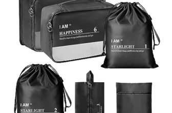 Cockatoo Path-Finder 6 Pc Travel Storage Bag,Travel Organizer Bags for Luggage,Material: Polyester