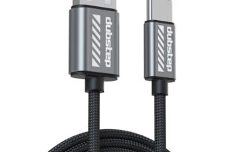 Dubstep Blaze Flash 50W USB Type C Nylon Braided Cable 3.5 A 1.25m Supports All Fast Charging Technologies (Compatible with Mobile, Tablet, Laptop, Speakers, Grey, One Cable)