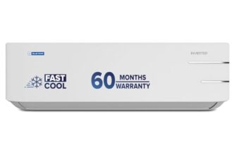 Blue Star 1.3 Ton 3 Star, Inverter Split AC (Copper,Convertible 5 in 1 Cooling, Auto Defrost, Multi Sensors, Dust Filters, Blue Fins, IC315YNU,White)