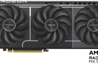 ASUS PRIME-RX9060XT-O16G GDDR6 16 GB AMD Radeon Chipset 128 bit 3310 MHz Graphics Card(Black)