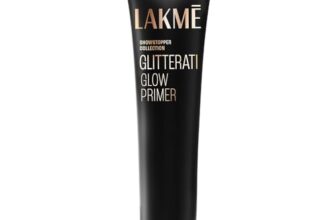 Lakme Unreal Glow Primer, infused with luminescent pearls, lightweight sheer texture, long-lasting makeup (30ml)
