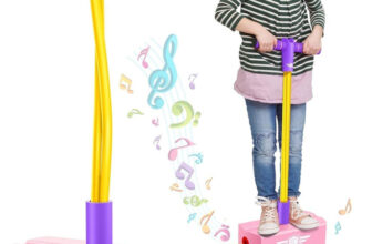 TOOBIL Pogo Jumper Fun and Safe Pogo Stick for Kids(Multicolor)