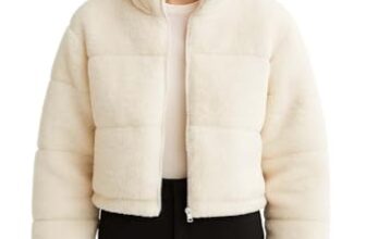 KOTTY Women’s Coral Fabric Violet White Jacket (White,M) KTTWOMENSJACKET324M