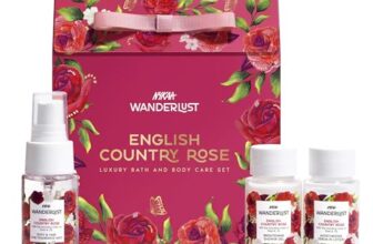 Nykaa Wanderlust English Country Rose Mini Gift Set English Country Rose | EDP, Body Lotion & Shower Gel