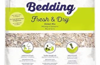 Bunny Nature Bedding Fresh & Dry 2kg (10.5 L) Premium Rabbit Bedding | Super Absorbent, Odor Control, Dust-Free, and Soft Comfort for Rabbits & Small Pets