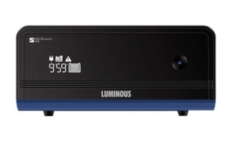 Luminous Zelio+ 1100 Inverter for Home, Office & Shops | 900VA/12V Pure Sinewave | Reliable Power Backup | LCD Display | Easy Installation | with 36 Months Warranty