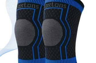 Koxtons Knee Caps for Women and Knee Support for Men, Anatomically Designed with 3D Seamless & Angular Design for Enhanced Comfort and Support, AEROFLEX Pro, Size M