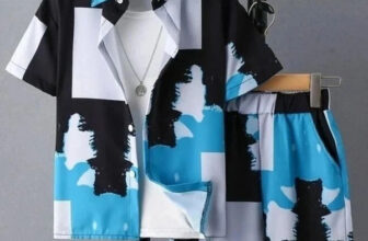 OptNshop Boys Casual Shirt Shorts(Blue)