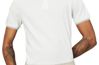 Max Men Slim Fit Solid Polo T-Shirt (SS24SPTWFL22WHITE)_L