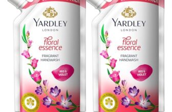 Yardley London Floral Essence 650ml or above Pack of 2 Fragrant Handwash| Infused with Natural Floral Actives| Iris & Violet| Germ Protection| For Soft & Fragrant Skin