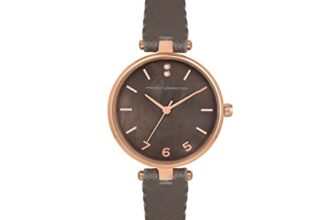 French Connection Leather Analog Grey Dial Women’s Watch-Fc27E