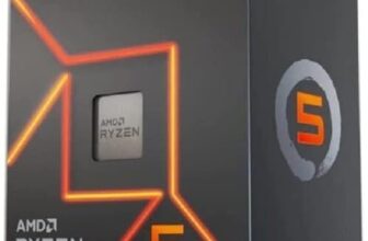 AMD 7000 Series Ryzen 5 7600 Desktop Processor 6 cores 12 Threads 38 MB Cache 3.8 GHz Upto 5.1 GHz AM5 Socket (100-100001015BOX)