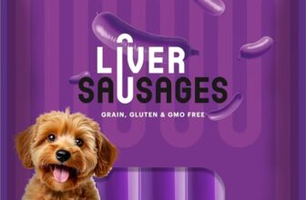Drools Adult & Puppy Sausage for Dog, 450g | Liver Flavour | High Protein | Treat & Food Topper | Grain Free | Best for Training & Bonding | No Preservatives