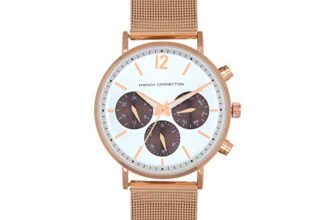 French Connection Spring-Summer 2021 Analog Silver Dial Men’s Watch-FCL0010RGM