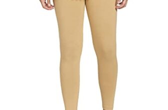 Max Women’s Regular Fit Mid Rise Cotton Churidar (Noosal21Bebeige_Beige_M_Beige_M)