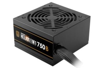 GAMDIAS Helios M1 750B Power Supply Unit, 750W 80 Plus Bronze, Non-Modular, ATX 12V V2.4, Support C6/C7 Power State, 120mm Hydraulic Bearing Fan, Flat Black Cables – 3 Year Warranty