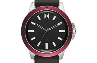 MVMT Minimal Sport Qtz Basic Black Dial Men’s Watch| Silicone Black Color Band – 28000073-D