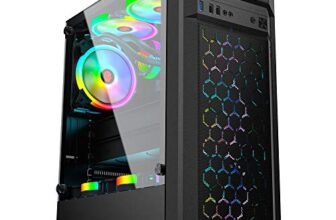 Artis G8301 Computer Gaming Cabinet Support ATX, Micro ATX Motherboard, 2 x 120mm RGB Fan with Sturdy Built Quality